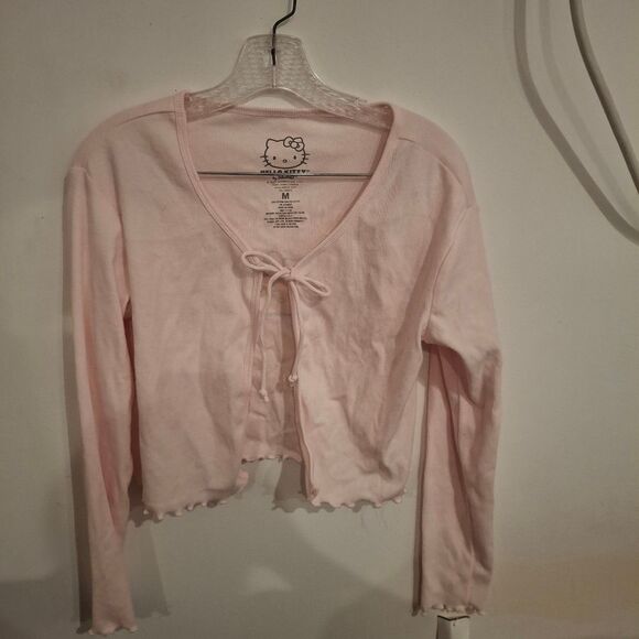 Hello Kitty Pink Cardigan Top - Picture 1 of 6